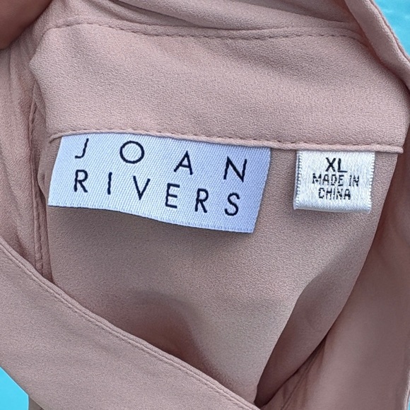 Joan Rivers Elegant Pink Women's Top - Picture 5 of 5